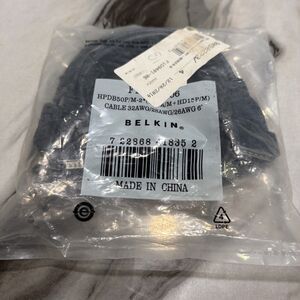 NEW BELKIN 6 ft ENTERPRISE Series Dual-Port KVM Cable USB F1D9401-06!